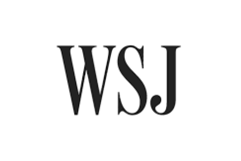 The Wall Street Journal publication logo letters: WSJ